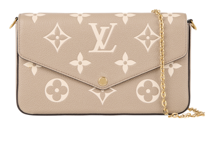 Empreinte Pochette Felicie, &pound;850, Handbags, Cream, Leather, Front view